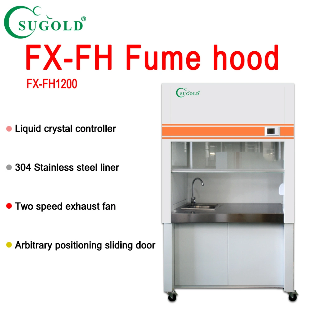 Sugold Factory Direct Sales Stainless Steel Lab Fume Hood